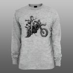 Punk 06 | muški i ženski duks (bela, crna, siva) - Image 3