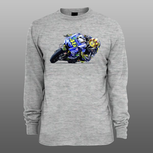 Valentino Rossi 01 | muški i ženski duks (bela, crna, siva) - Image 3