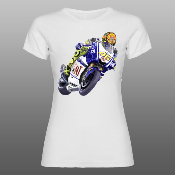 Valentino Rossi 02 | muška i ženska majica (bela, crna, siva) - Image 4