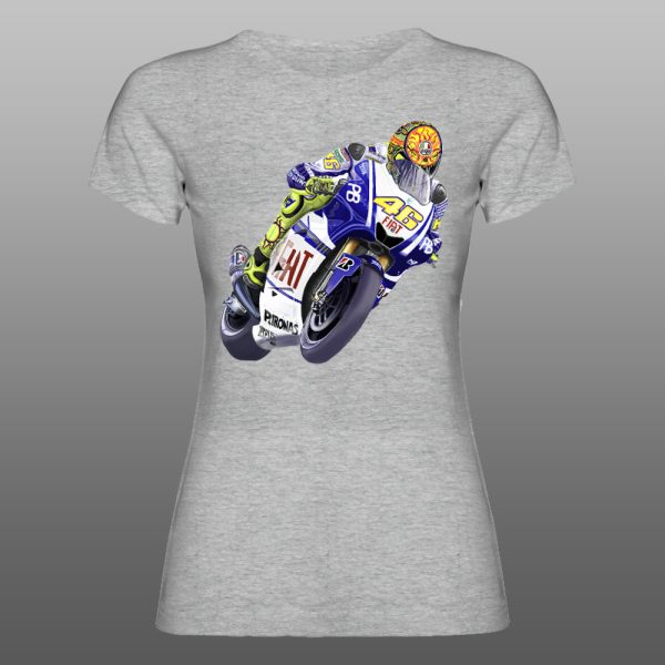 Valentino Rossi 02 | muška i ženska majica (bela, crna, siva) - Image 6
