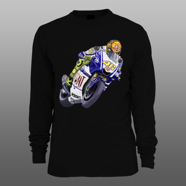 Valentino Rossi 02 | muški i ženski duks (bela, crna, siva) - Image 2