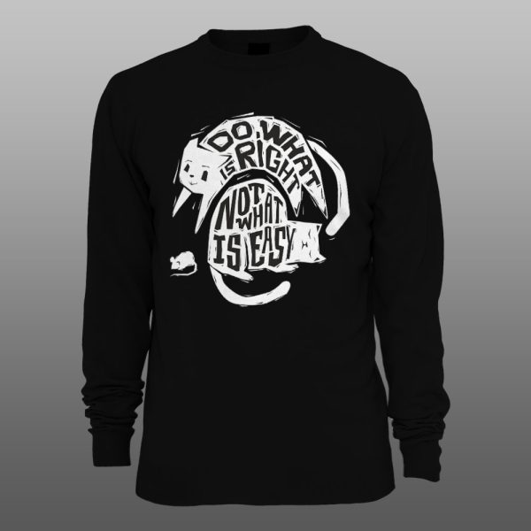 Do What Is Right | muški i ženski duks (bela, crna, siva) - Image 2