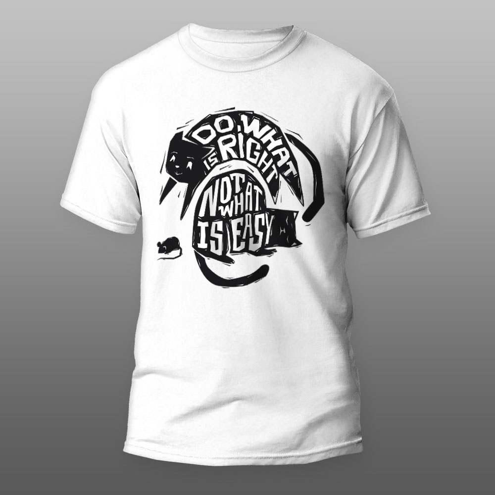 Do-What-Is-Right1-muska-bela-majica Do What Is Right1 | muška i ženska (bela, crna, siva) - Image 1