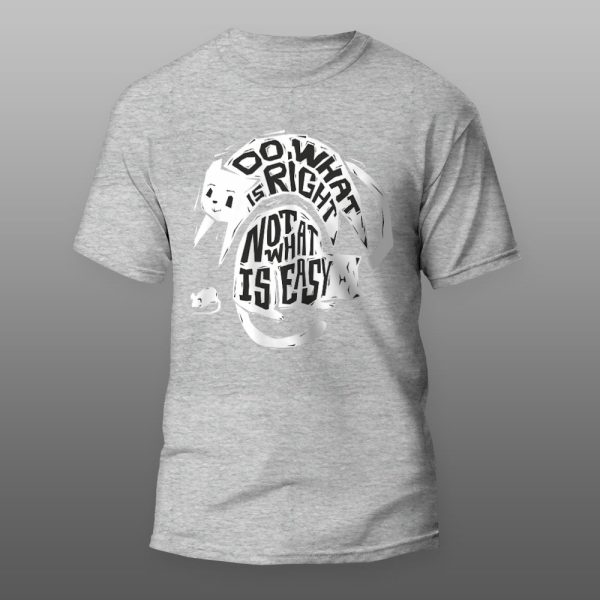 Do What Is Right1 | muška i ženska (bela, crna, siva) - Image 2