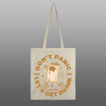 Dont Panic – beli/natur ceger sa štampom - Image 2