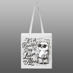 Its a beautiful day – beli/natur ceger sa štampom