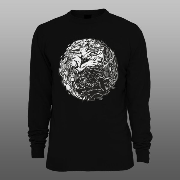 Jin i Jang | muški i ženski duks (bela, crna, siva) - Image 2