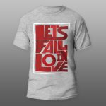 Lets fall in Love1 | muška i ženska (bela, crna, siva) - Image 2