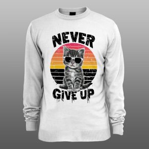 Never Give Up2 | muški i ženski duks (bela, crna, siva)