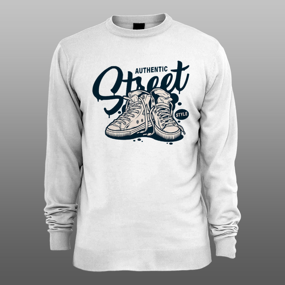 Street-patike-muski-beli-duks Street patike | muški i ženski duks (bela, crna, siva) - Image 1