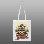 Tatoo – beli/natur ceger sa štampom