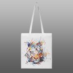 Tigar – beli/natur ceger sa štampom