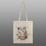 Tigar – beli/natur ceger sa štampom - Image 2