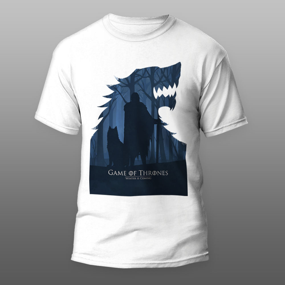 Game of Thrones 1 bela majica Game of Thrones 1 bela majica