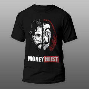 Money Heist La Casa de Papel 1 crna majica