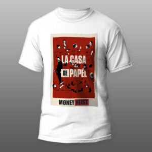 Money Heist La Casa de Papel 2 bela majica