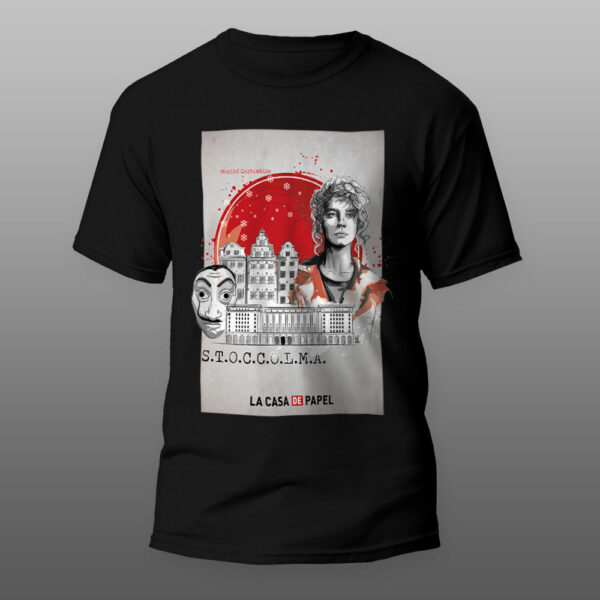 Money Heist La Casa de Papel 3 crna majica