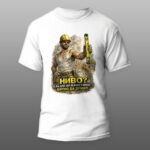 Nivo Pa šta ako je malo ukrivo, bitno da drži! bele majice