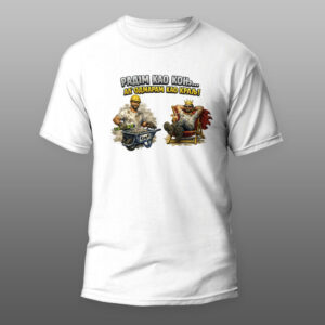 Radom kao kon, al odmaram kao kralj bela majica