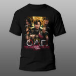 SQUID GAME 6 crna majica