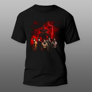 Stranger Things 5 crna majica