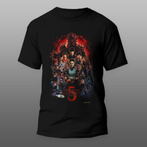 Stranger_Things 4 crna majica