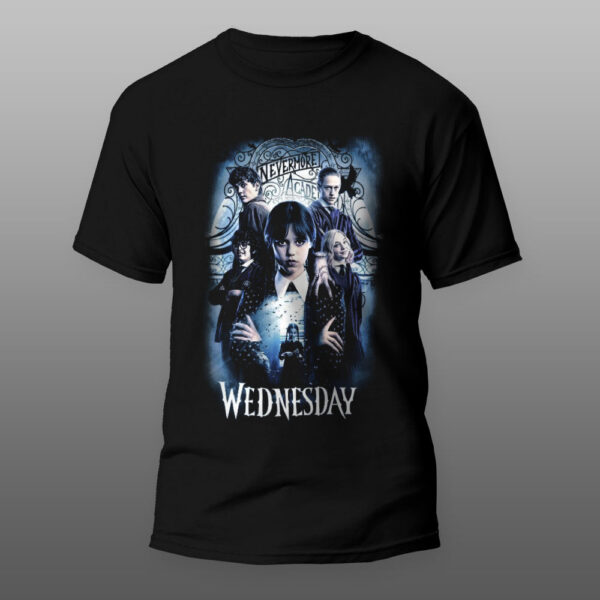 Wednesday 2 crna majica