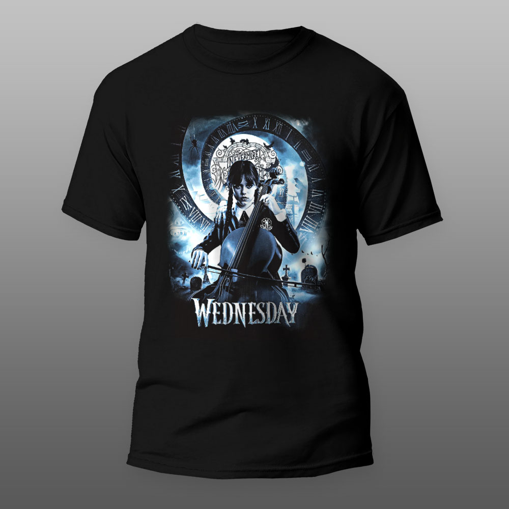 Wednesday 4 crna majica Wednesday 4 crna majica