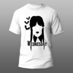 Wednesday1 bela majica